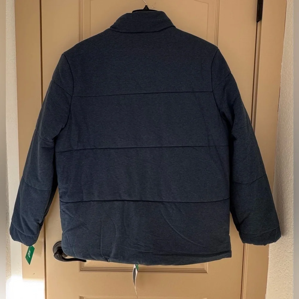 Soybu Men's Deep Blue Puffer Jacket Soybu Full Zip